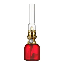 Karlskrona Lampfabrik Koholmen paraffin lamp, roby Red Online