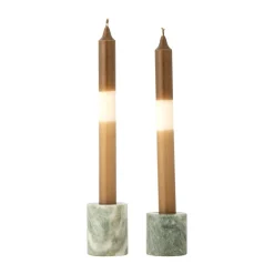 Bloomingville Kokoro candle holder 2 parts, marble Green Online