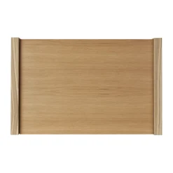 Ferm Living Kona bookcase cabinet insert, Natural Beige New
