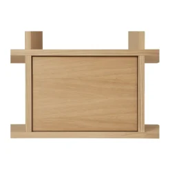Ferm Living Kona bookcase cabinet insert, Natural Beige New