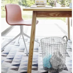 KORBO bin 18, galvanized steel Silver-coloured Best