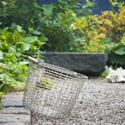 KORBO bucket 24, acid proof steel Silver-coloured New