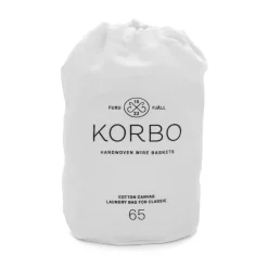 KORBO laundry bag, 65 liters White New