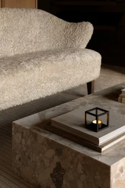 Audo Copenhagen Kubus lantern, Black Clearance