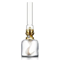 Karlskrona Lampfabrik Kungsholmen paraffin lamp, clear Transparent Hot