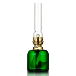 Karlskrona Lampfabrik Kungsholmen paraffin lamp, Green Online