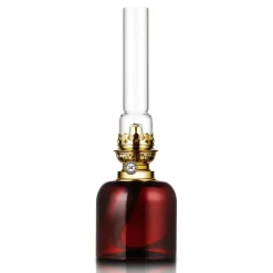 Karlskrona Lampfabrik Kungsholmen paraffin lamp, Brown Sale