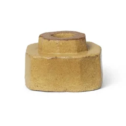 Ferm Living Kurinu candlestick, Honey Beige Clearance
