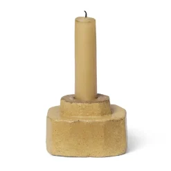 Ferm Living Kurinu candlestick, Honey Beige Clearance