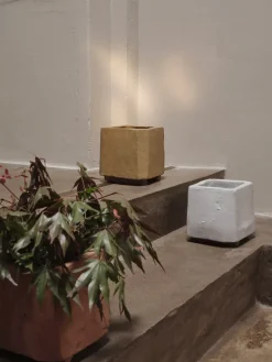Ferm Living Kurinu flower pot 16 cm, Honey Beige Sale