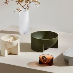 Iittala Kuru ceramic bowl 12x24 cm, moss Green Discount