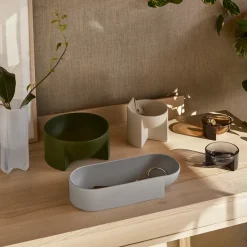 Iittala Kuru ceramic bowl 12x24 cm, moss Green Discount