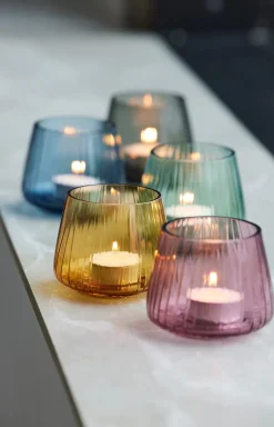 Bitz Kusintha tea light holder 7.5 cm 2-pack, Pink Outlet