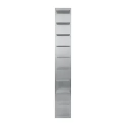 Ferm Living Lager wall shelf pine, Aluminium Silver-coloured Outlet