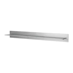 Ferm Living Lager wall shelf single 85, Aluminium Silver-coloured Hot
