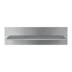 Ferm Living Lager wall shelf single 35, Aluminium Silver-coloured