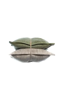 Himla Lavender Scent pillow 9x9 cm, Sage-oatmeal GreenBeige Clearance