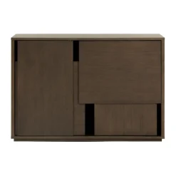 Design House Stockholm Layer sideboard, Dark oak, 120x82 cm Brown Hot