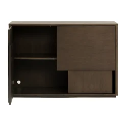 Design House Stockholm Layer sideboard, Dark oak, 120x82 cm Brown Hot