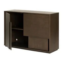 Design House Stockholm Layer sideboard, Dark oak, 120x82 cm Brown Hot
