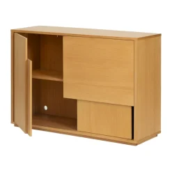 Design House Stockholm Layer sideboard, Oak, 120x82 cm Beige New