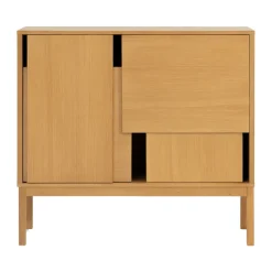 Design House Stockholm Layer sideboard, Oak, 120x110, with legs Beige Outlet