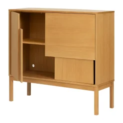 Design House Stockholm Layer sideboard, Oak, 120x110, with legs Beige Outlet