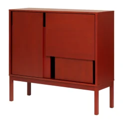 Design House Stockholm Layer sideboard, , 120x110, with legs Red Best