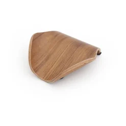 Bosign Leaf™ Soap Dish with Drainage 11.5x11.5 cm, Walnut Brown Discount