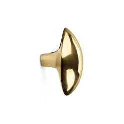 Ferm Living Lemon hook, brass Gold-coloured Outlet