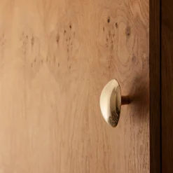 Ferm Living Lemon hook, brass Gold-coloured Outlet