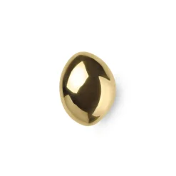 Ferm Living Lemon hook, brass Gold-coloured Outlet