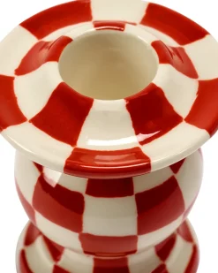 Serax Les Objets Mouleversants N°2 candlestick, -white Red Clearance