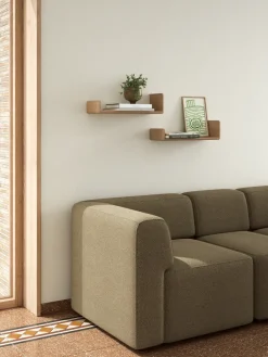 Andersen Furniture Level wall shelf, Oak, 55x18x9 cm Beige Sale