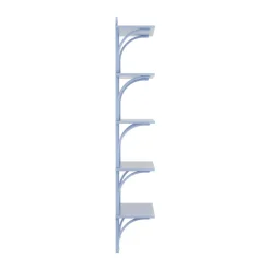 Swedese Levi shelf 5 shelves, ILKE -brass, 90 cm Blue Online