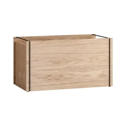 MOEBE Lid to storage box 28x60 cm, Wood Brown New