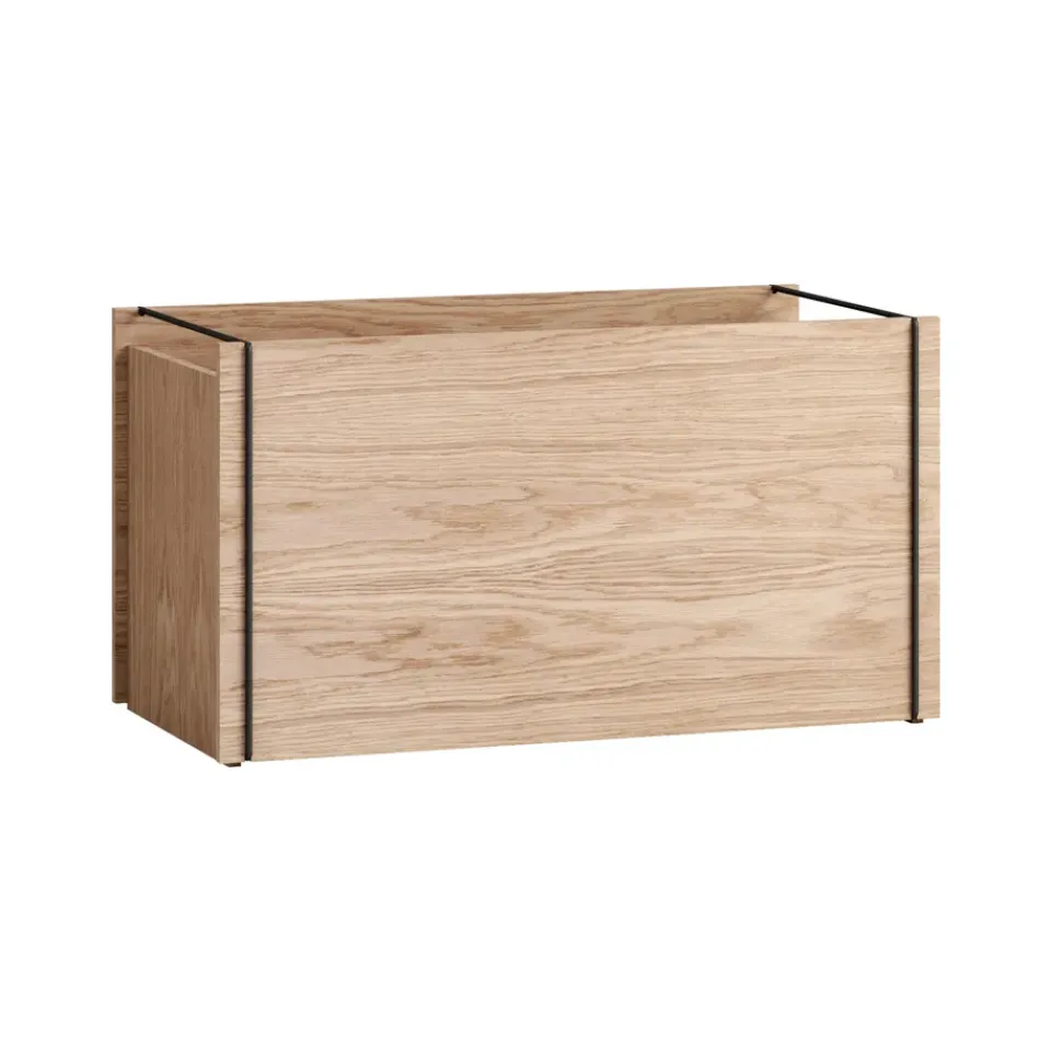 MOEBE Lid to storage box 28x60 cm, Wood Brown New