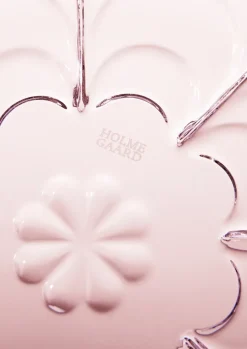 Holmegaard Lily candle holder Ø7 cm, Cherry blossom Pink Clearance