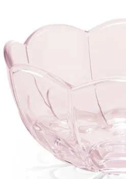 Holmegaard Lily candle holder Ø7 cm, Cherry blossom Pink Clearance