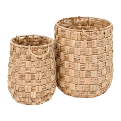 Dixie Lily high storage basket 2 pieces, Natural Beige Online