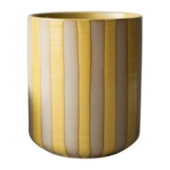 DBKD Line pot Ø14x16 cm, Yellow Online