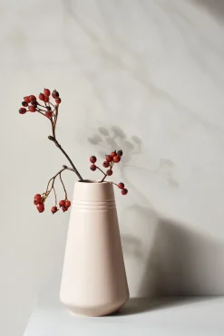NJRD Lines vase 22 cm, Beige Online