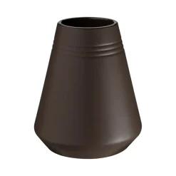 NJRD Lines vase 18 cm, Brown Discount