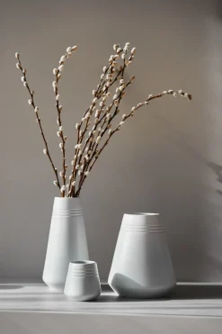 NJRD Lines vase 22 cm, White Sale