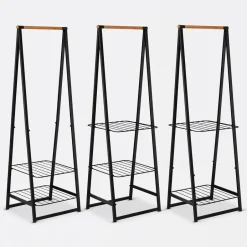 Brabantia Linn clothes stand small, Black Hot