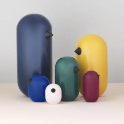 Normann Copenhagen Little Bird colour, dark , 13.5 cm Blue Best