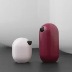 Normann Copenhagen Little Bird colour, rose, 3 cm Pink New