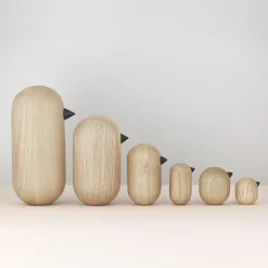 Normann Copenhagen Little Bird oak, 4.5 cm Beige Online