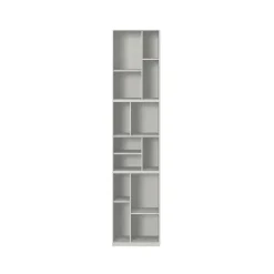 Montana Loom bookshelf, Nordic 09, incl. 3 cm base Grey