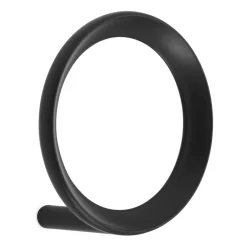Normann Copenhagen Loop hook medium Ø7.8 cm, Black Sale
